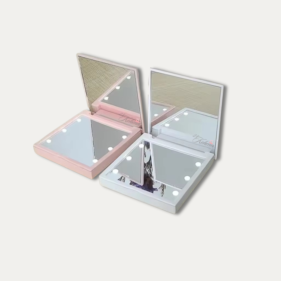 Mini Miroir LED de Poche